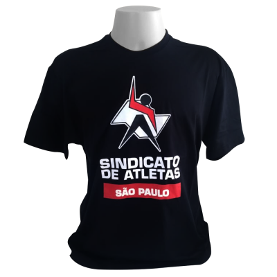 Camiseta Sindicato de Atletas Preta